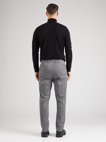 Jack & Jones Premium Szabványos Ráncos nadrág 'JPRBUSHWICK ASHTON' - szürke