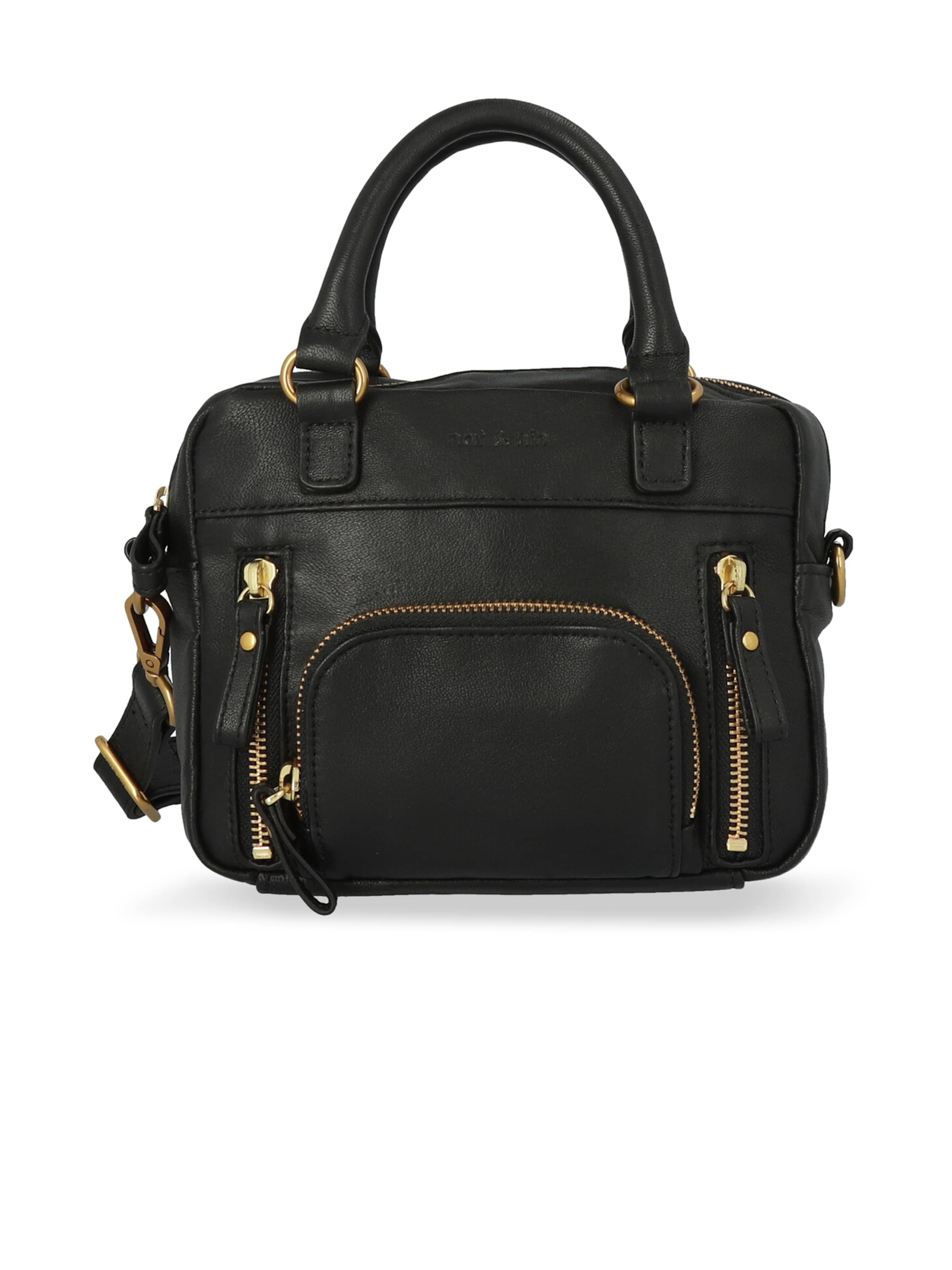 Nat&Nin Torebka 'Micro Macy' w kolorze czarny: przód