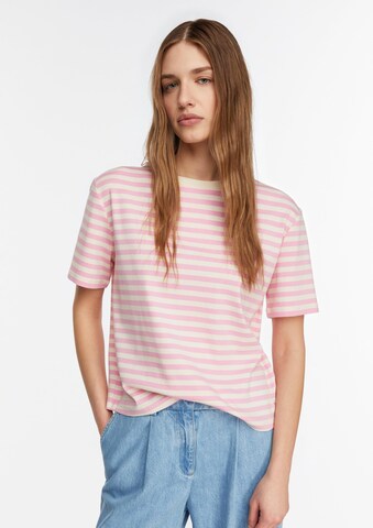 COMMA T-Shirt in Pink: Vorderseite