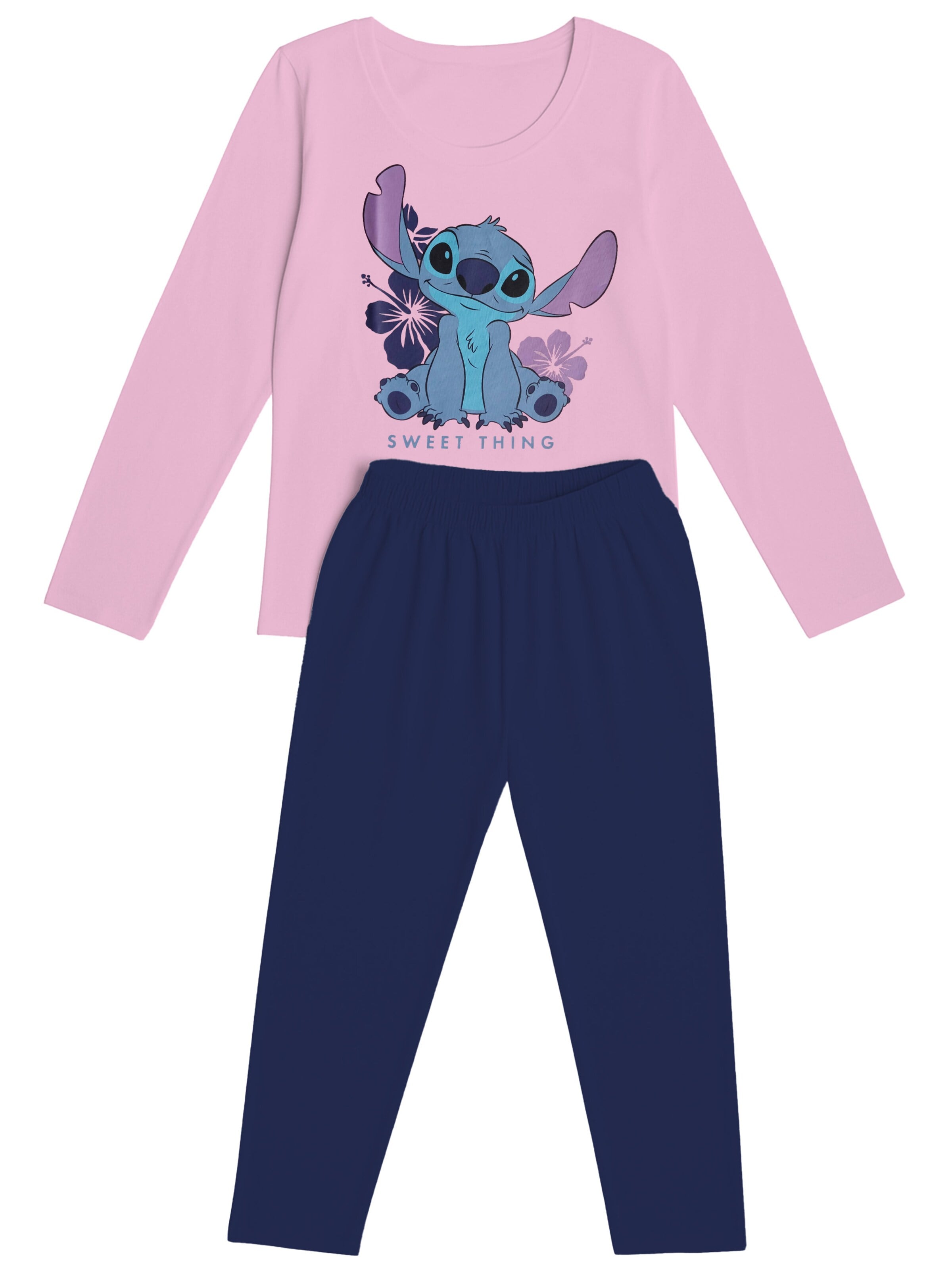 Disney Lilo & Stitch Pajama 'Sweet Thing' in Mixed colors: front