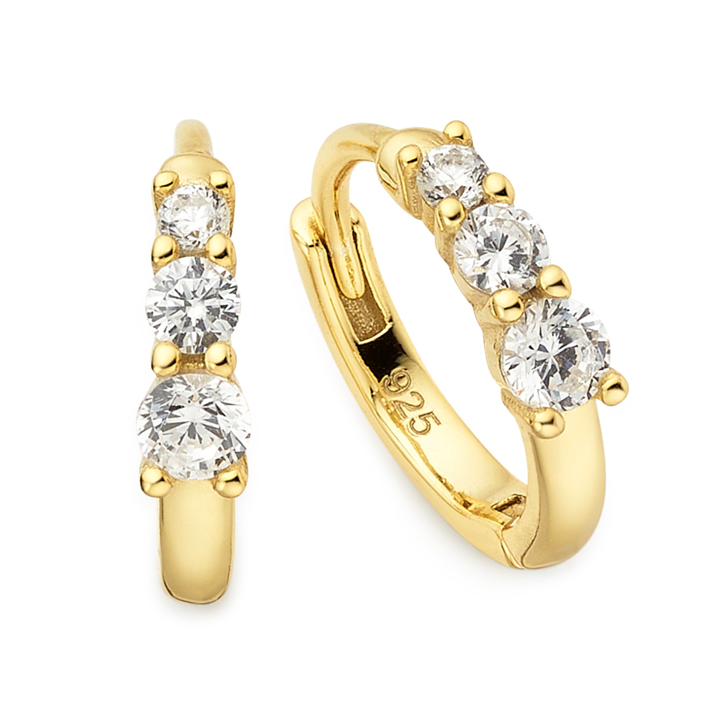 FIRETTI Earrings in Gold: front