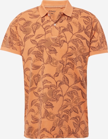 T-Shirt BLEND en orange : devant