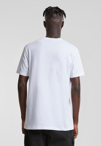 T-Shirt 'Bad Habit' Mister Tee en blanc