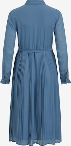 VILA Košeľové šaty 'Blossoms' - Modrá