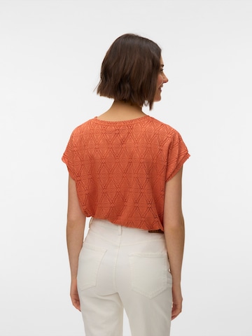 VERO MODA Shirt 'VMMAYA AVA' in Orange