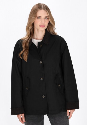 DreiMaster Vintage Between-season jacket in Black: front