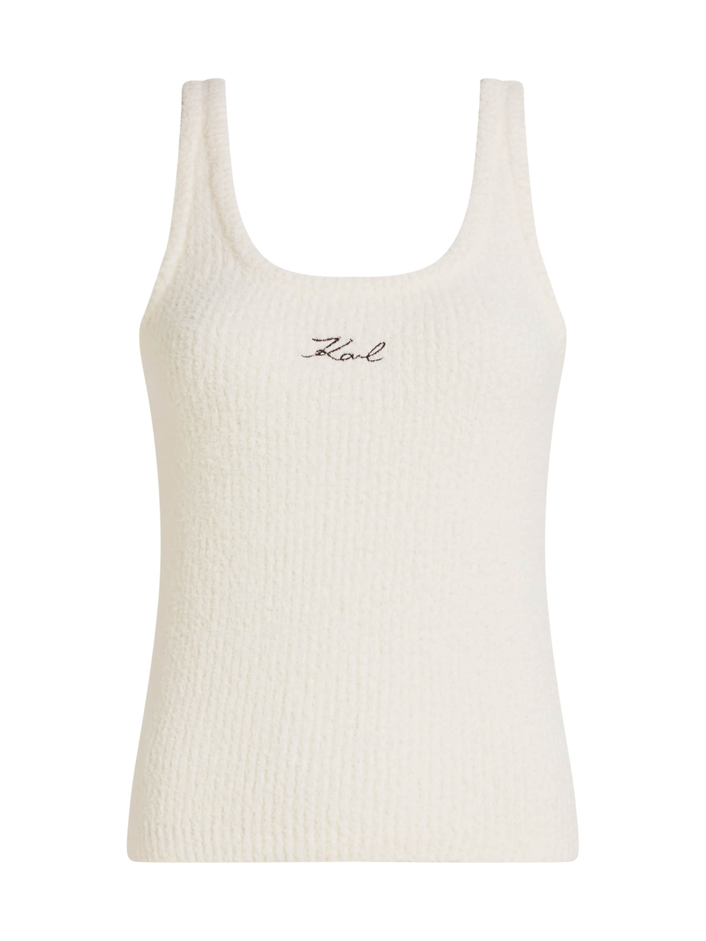 Haut Karl Lagerfeld en beige : devant