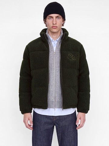 JACK & JONES Tussenjas 'JORFREDERIKSBERG' in Groen: voorkant