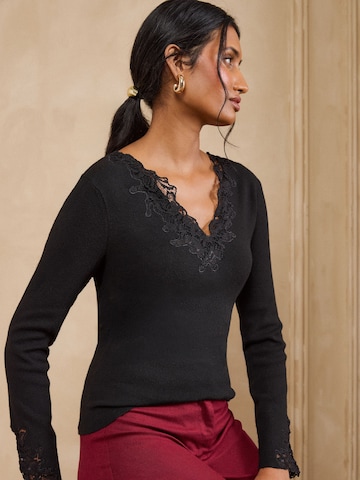 Pullover di love & roses in nero