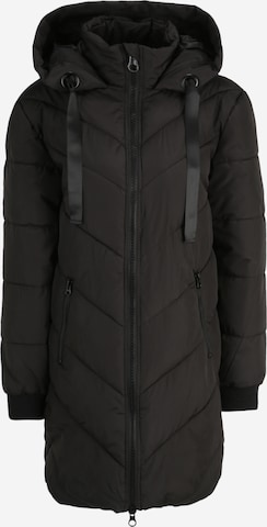 JDY Tall Winter Coat 'SKYLAR' in Black: front