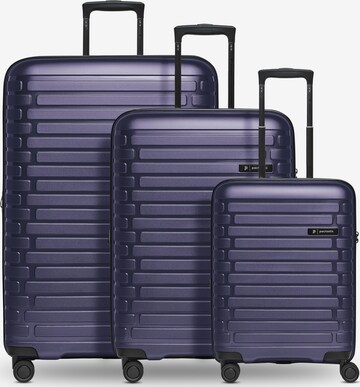 Pactastic Kofferset in Lila: Vorderseite