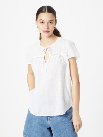 Camicia da donna di ESPRIT in bianco: frontale