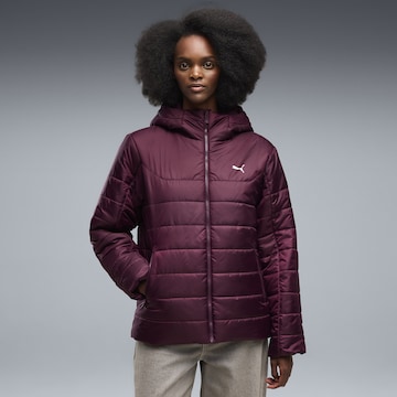 Veste de sport 'Essentials' PUMA en rouge : devant