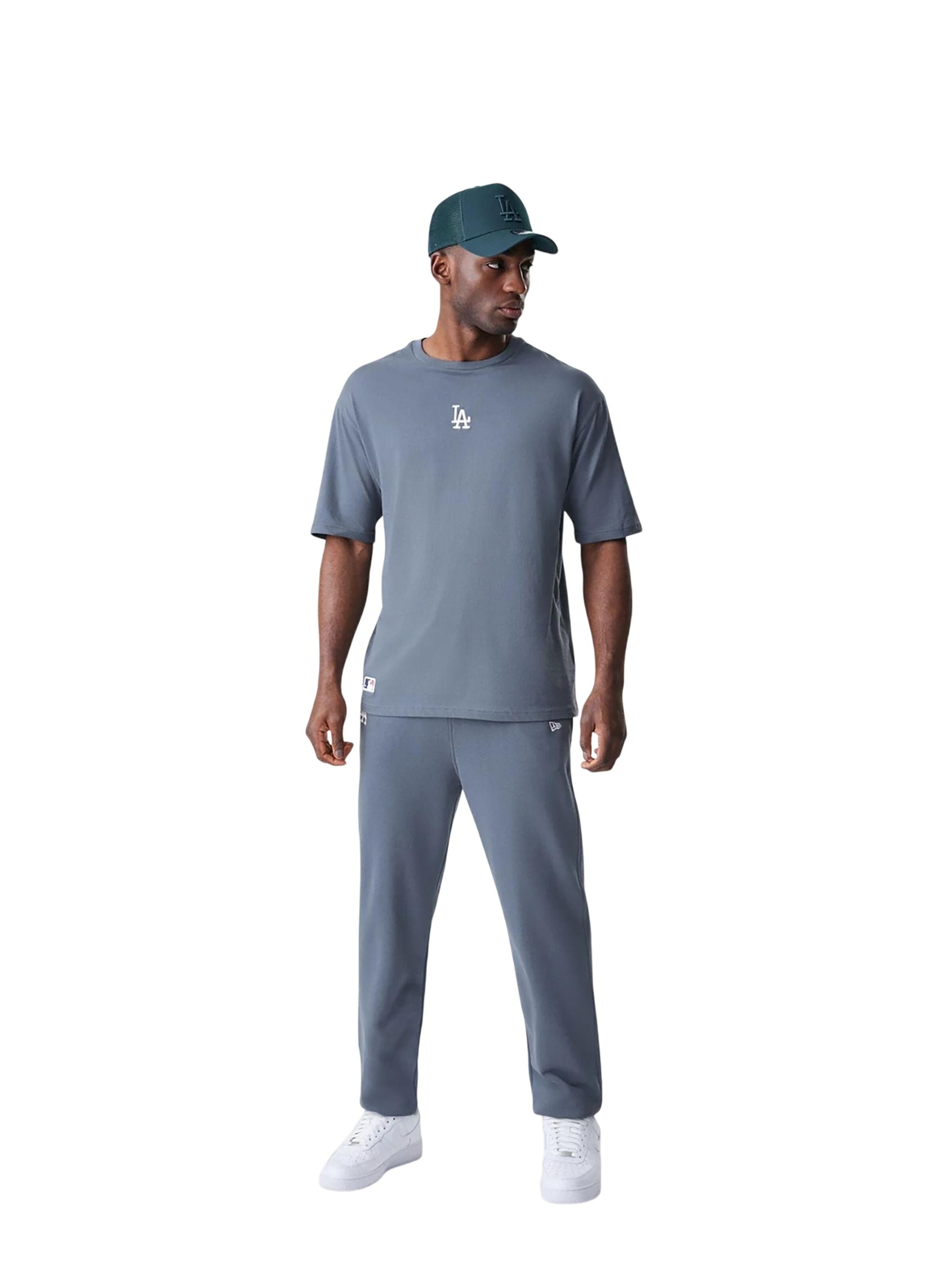 NEW ERA Shirt 'MLB League Essential LA Dodgers' in Grey