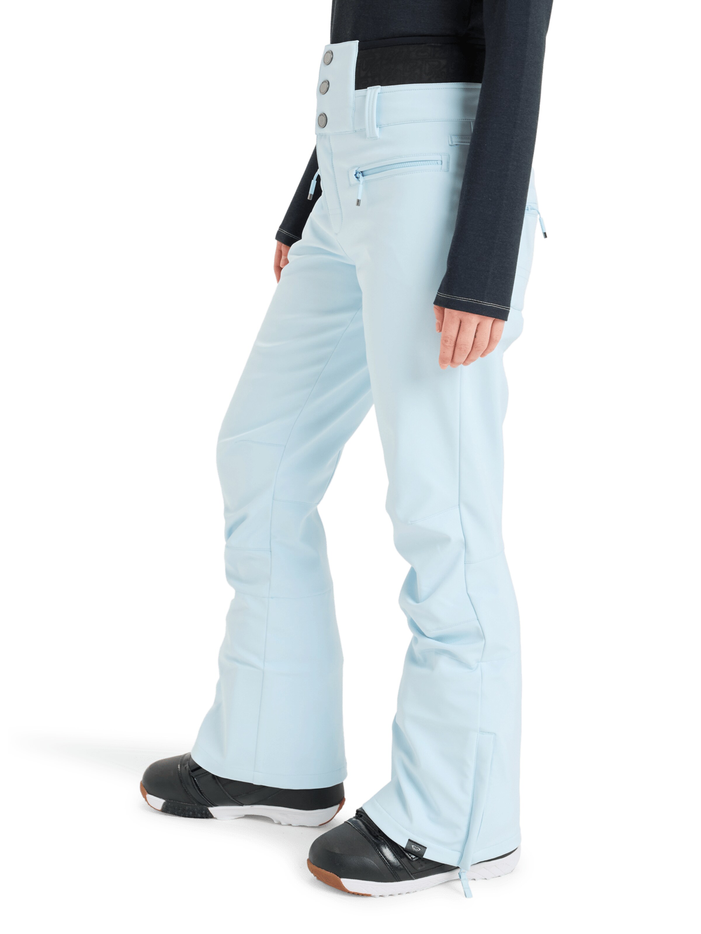 ROXY Regular Sporthose 'Rising High' in Blau