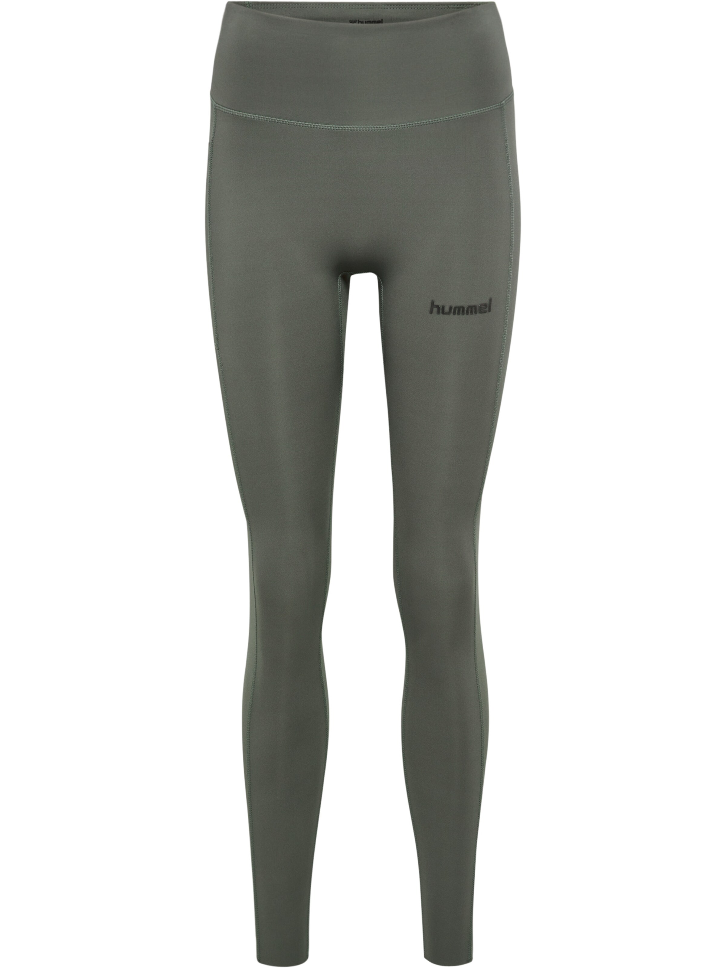 Hummel Workout Pants in Green: front