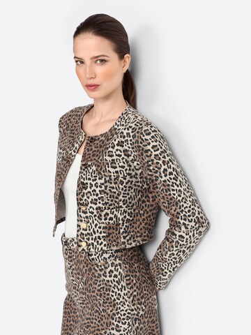 Veste mi-saison Rich & Royal en beige : devant