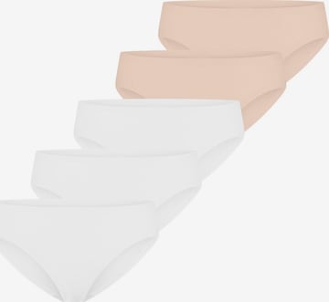 SCHIESSER Boyshorts 'Invisible Light' in Beige: front