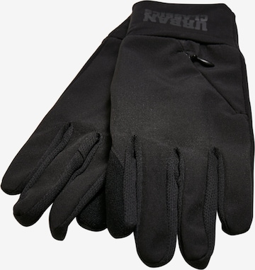 Urban ClassicsKlasične rukavice - crna boja: prednji dio