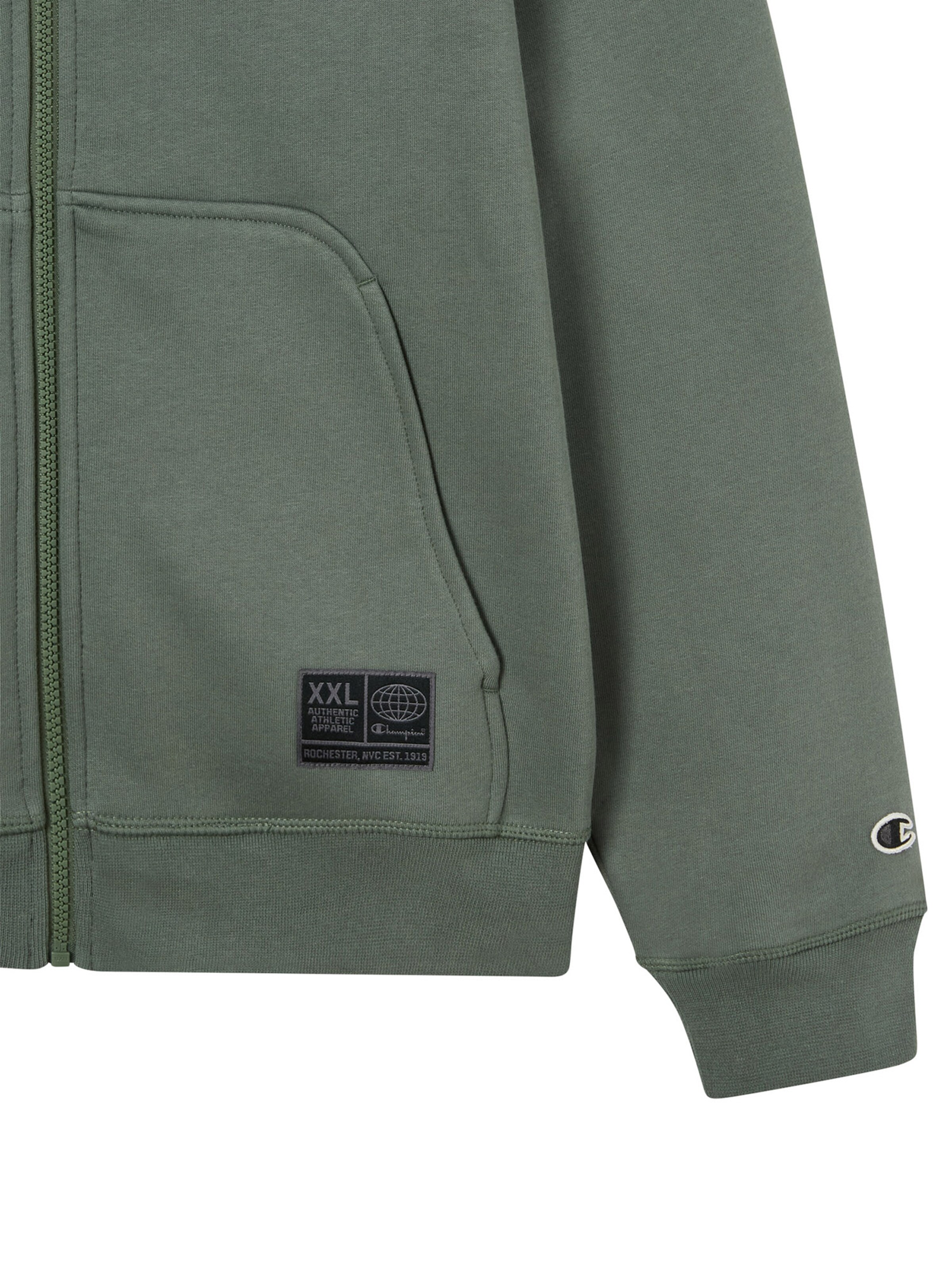 Champion Authentic Athletic Apparel Sweatjacke in Grau