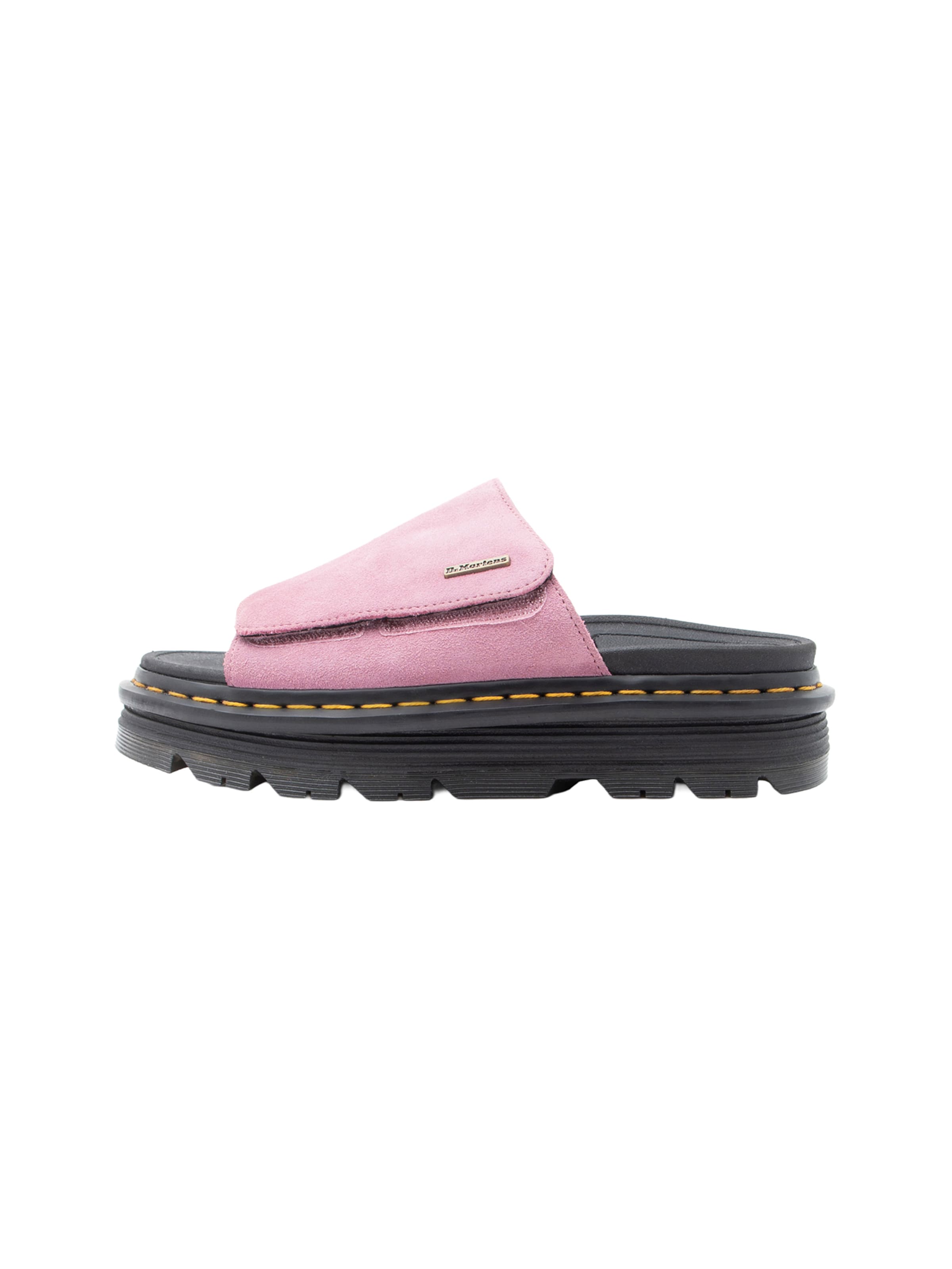 Mule 'ZebZag' Dr. Martens en rose : devant