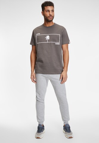 Justin Cassin Shirt 'Santa Monica' in Grey