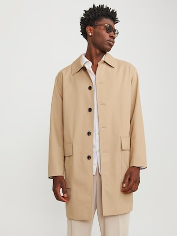 JACK & JONES - Abrigo de entretiempo 'Dallas' en beige: frente