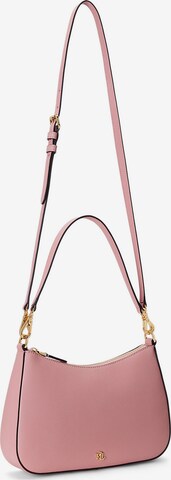 Lauren Ralph Lauren Skuldertaske 'Danni' i pink: forside