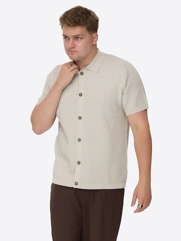 Dxnmxrk Trui 'DXFyfe' in Grijs: voorkant