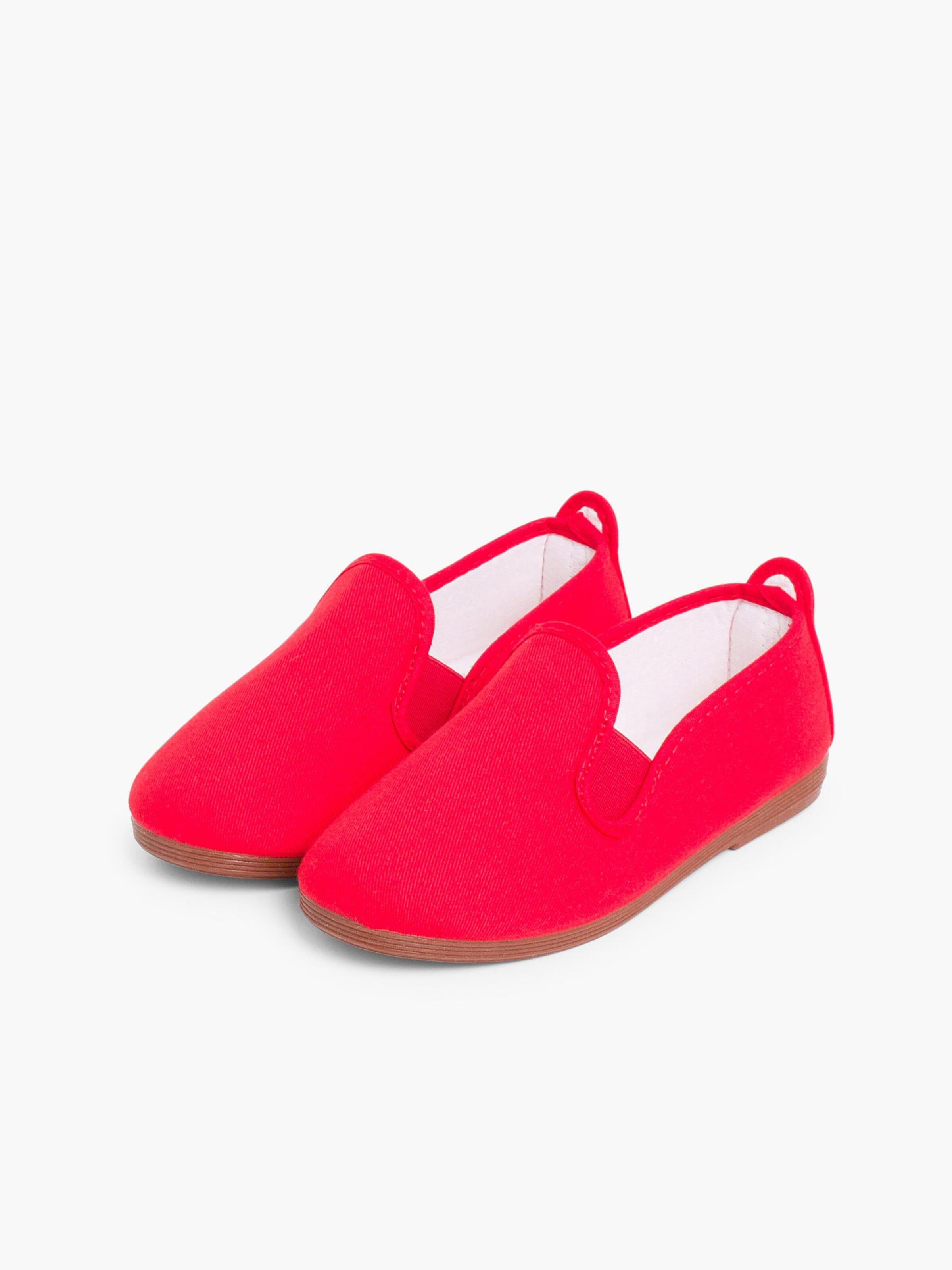 Pisamonas - Sapatilhas em vermelho