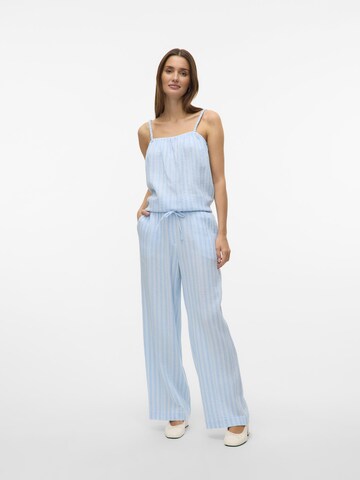 VERO MODA Wide leg Trousers 'VMNanna' in Blue