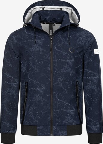 LPO Between-Season Jacket in Blue: front