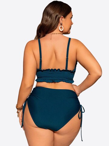 Magicshe Bralette Bikini in Green