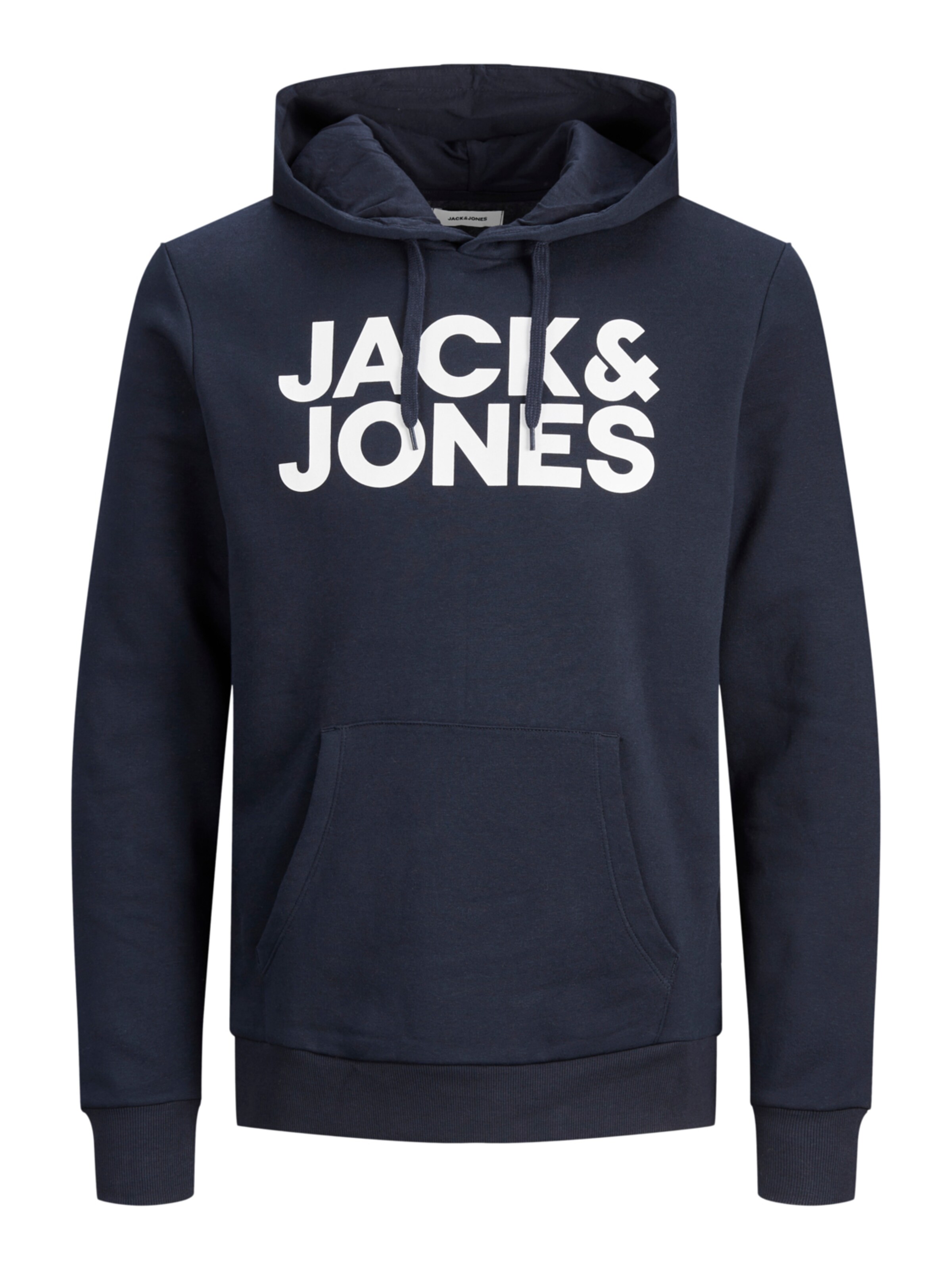 zils JACK & JONES Sportisks džemperis: no priekšpuses