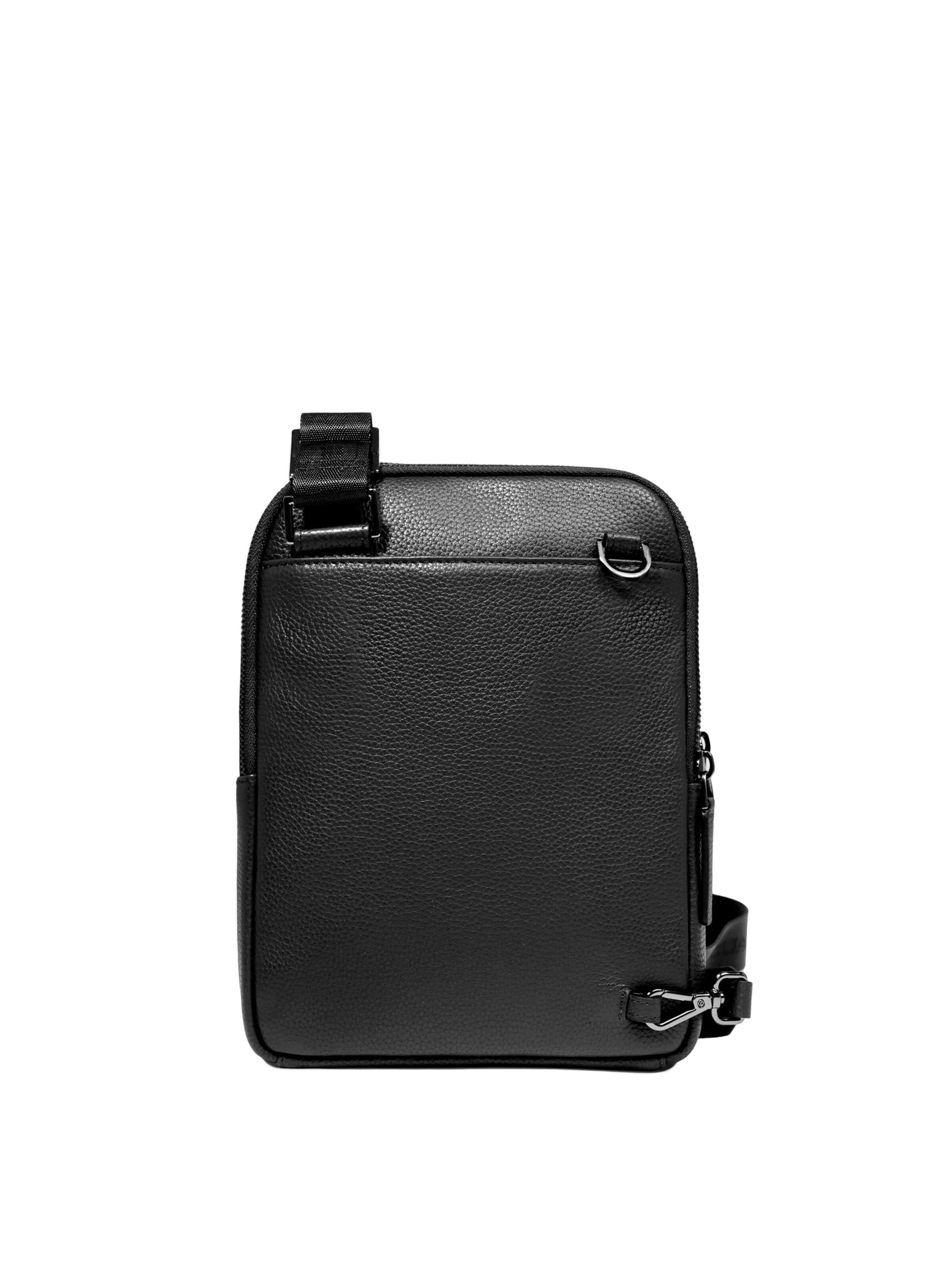 Piquadro - Bolso de hombro en negro