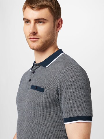 BURTON MENSWEAR LONDON - Camisa 'Birdseye' em azul