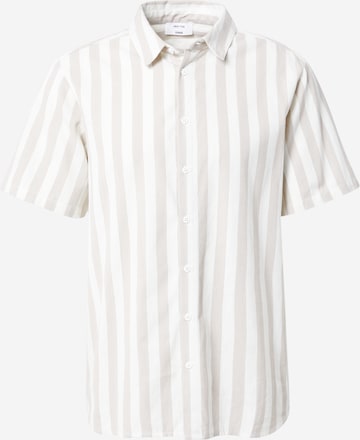 DAN FOX APPAREL Button Up Shirt 'Raul' in White: front