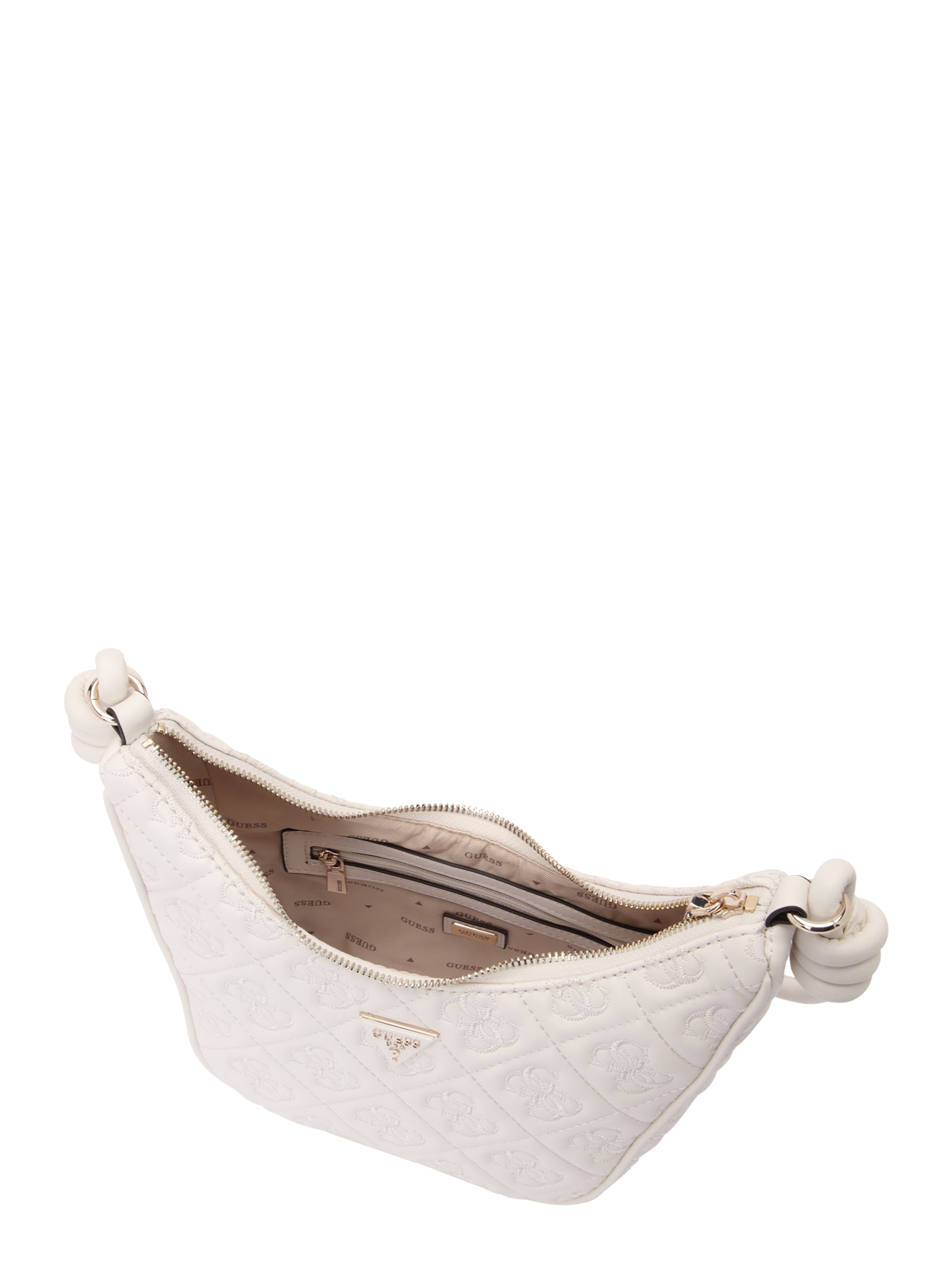 GUESS Shoulder bag 'ADELASIA TOP ZIP SHOULDER BAG' in White