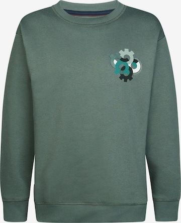 Sweat PETROL en vert : devant
