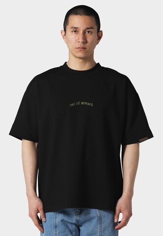 T-Shirt Pas De Monaco en noir : devant