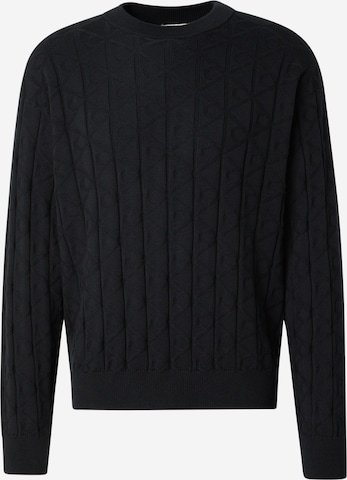 Calvin Klein Jeans Neulepaita värissä musta: etupuoli