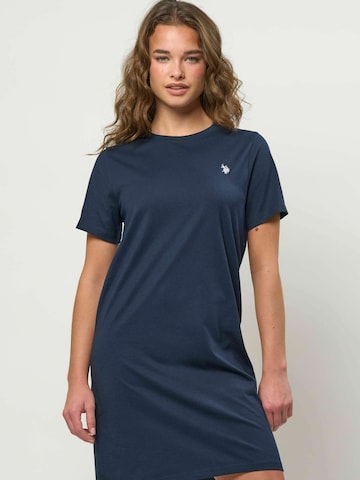 U.S. POLO ASSN. Mekko ' UWMonica Dress ' värissä sininen: etupuoli