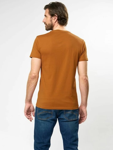 MCS Regular Fit Bluser & t-shirts 'Texas' i brun