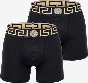 VERSACE Boxer shorts in Black: front