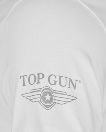 TOP GUN Shirt in Wit