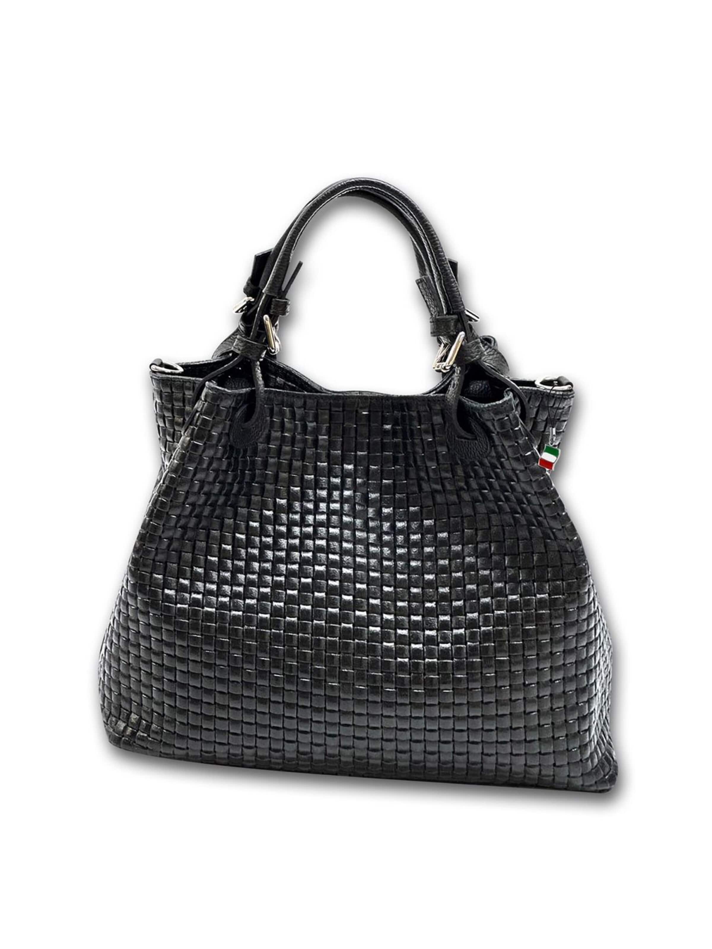 Florence Schultertasche‌ in Schwarz: Vorderseite