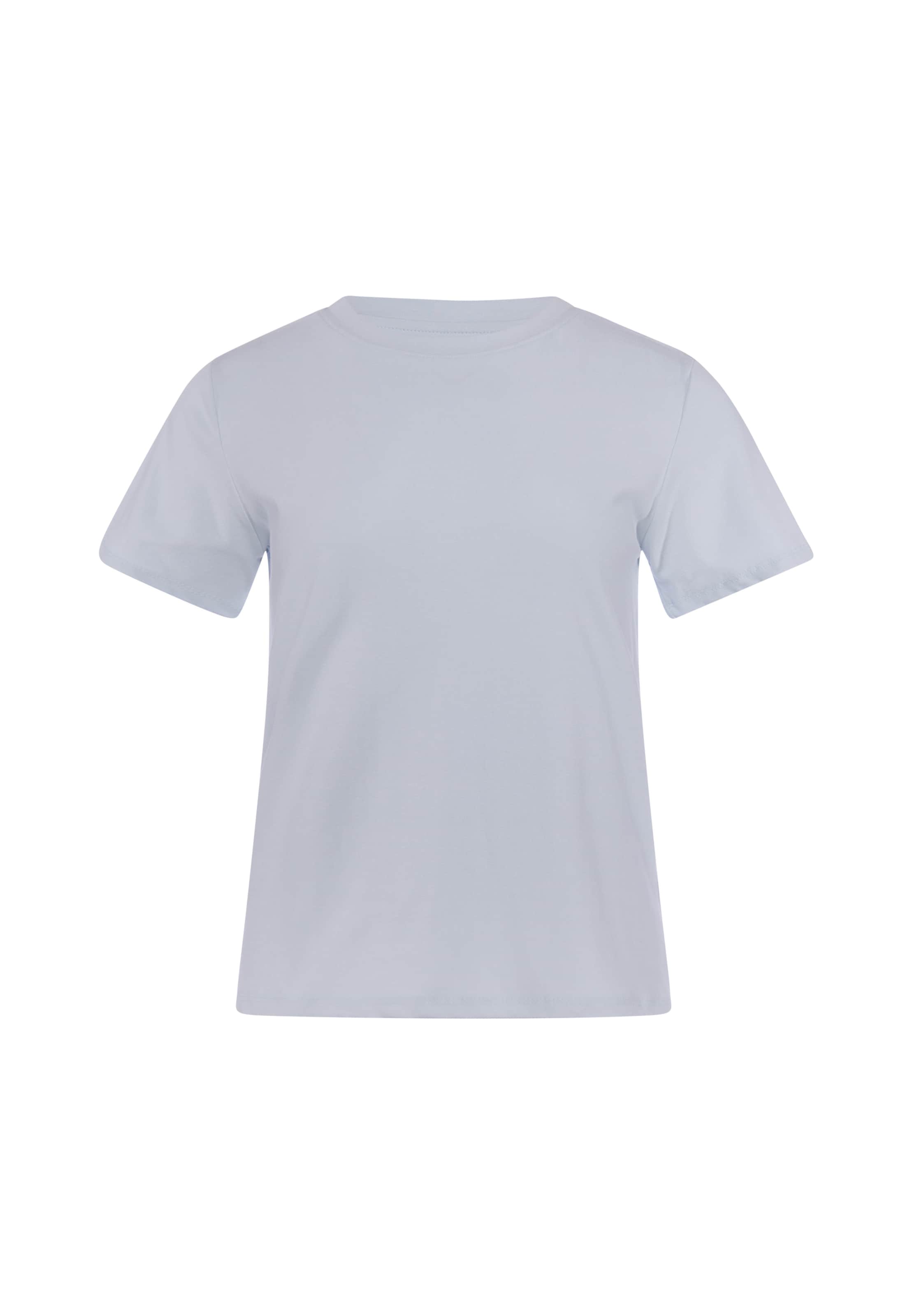 usha BLACK LABEL Shirt in Blauw: voorkant