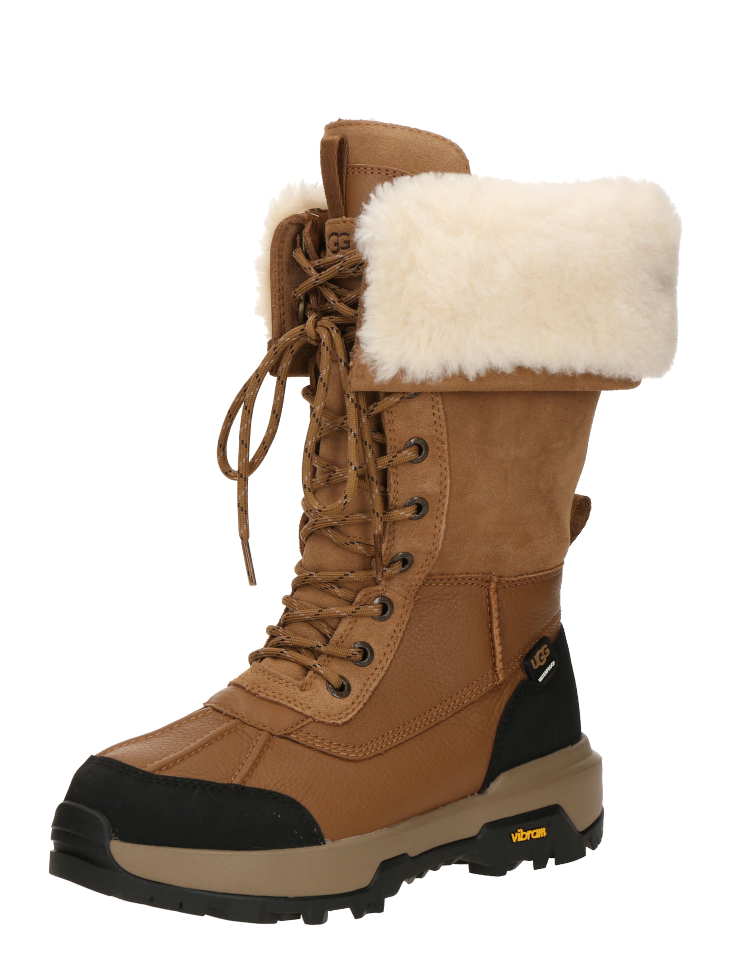 UGG Kozaki sznurowane &#x27;Adirondack&#x27; w kolorze brązowy: przód