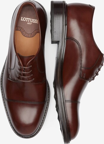 LOTTUSSE Lace-Up Shoes 'Harrys' in Brown