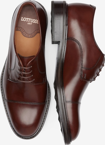 Chaussure à lacets 'Harrys' LOTTUSSE en marron